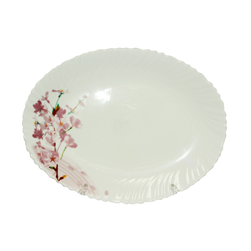 30037-340 Блюдо овал 10' Гілка сакури