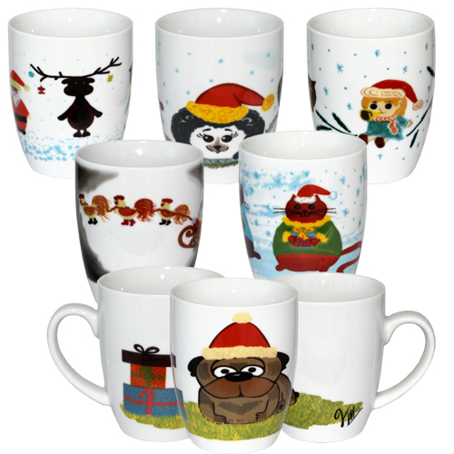 040-01-65 Чашка 'Новий рік' 380мл