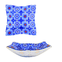 378 Салатник квадрат Елегант 6' - 15см (Схід)