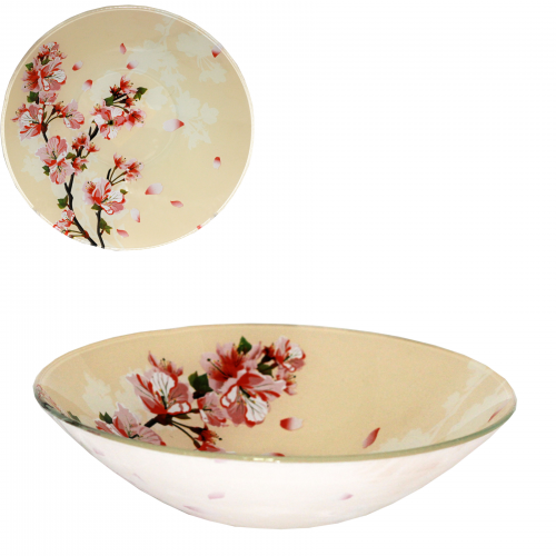 388 Салатник круглий 7-18см (Квітуча вишня)
