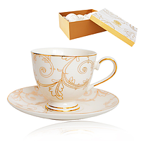 2359 Чашка з блюдцем 2пр (чашка-200мл, блюдце-15см) Етуаль