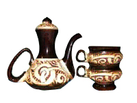 50104 Кавовий набір (Кава удвох) Кавник 480мл і 2 чашки 90 мл