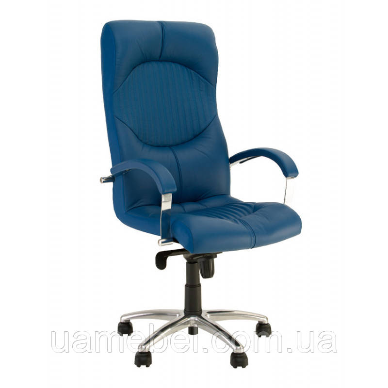 Кресло для руководителя GERMES (ГЕРМЕС) STEEL CHROME COMFORT - фото 1 - id-p1006410321