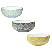 3590-04 Миска кольорова 630мл варіант від 1 до 3 кол.