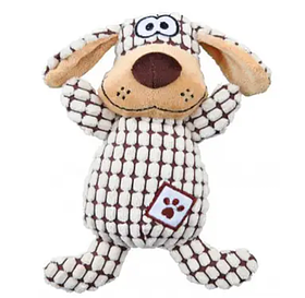 Іграшка для собак Trixie «Собака в клітинку» 26 см