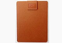 Войлочный конверт, чехол, чехлы на, для ноутбука, macbook, макбука коричневый