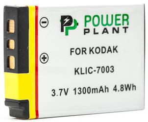 Акумулятор PowerPlant Kodak KLIC-7003 1300mAh