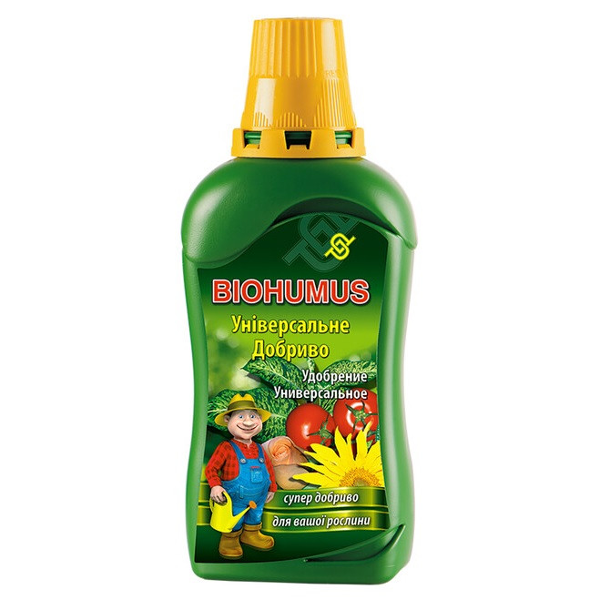Добриво універсальне - BIOHUMUS Agrecol 0.5-0-0.5, 0.75 л