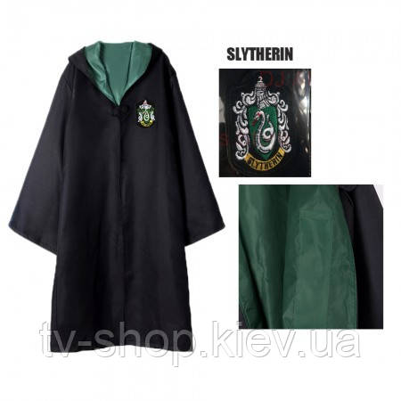 Мантія факультету Слизерин/Гаррі Поттер (S, L, XL,2XL 4XL), фото 1