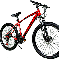 Горный спортивный велосипед подростковый 26 дюймов Unicorn Speed Горный велосипед МТБ Хром молибден Красный
