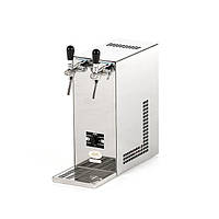 Апарат газованої води для бару (сатуратор + охолоджувач) — 25 л/год — SODA PYGMY GREEN LINE, Lindr, Чехія