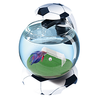 Аквариум Tetra Cascade Globe Football 6,8L для петушка / золотой рыбки