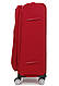 Валіза Франція тканина 4 колеса з розширенням середня M червона | 69х41х26(+5) см | 72 л | 3.2 кг |Snowball 91903, фото 5
