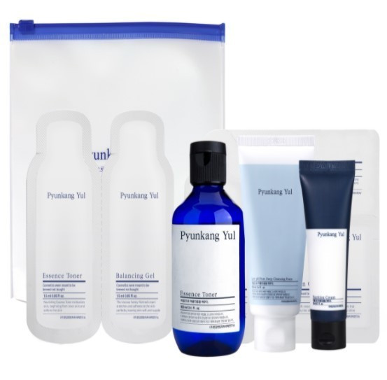 Набір Pyunkang yul Essence Toner 100ml + Nutrition Cream 20ml+ Low pH Pore Deep Ceansing Foam 40ml +Sa