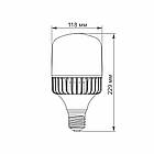 LED лампа VIDEX A118 50W E40 5000K, фото 2