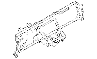 Труба подторпедная посилення Ford Escape USA 2013-2016 FJ5Z-5804545-A