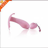 Мінівібратор метелик з USB і пультом, інтимні іграшки для жінок, фото 7