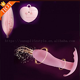 Мінівібратор метелик з USB і пультом, інтимні іграшки для жінок, фото 6