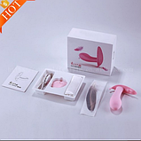 Мінівібратор метелик з USB і пультом, інтимні іграшки для жінок, фото 4