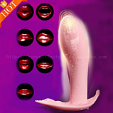 Мінівібратор метелик з USB і пультом, інтимні іграшки для жінок, фото 5