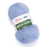 YarnArt MOHAIR TRENDY (Мохер Тренди) № 107 лед (Пряжа мохер, нитки для вязания)