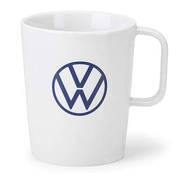 Кружка Volkswagen Logo Cup, White / Blue, артикул 000069601BQ