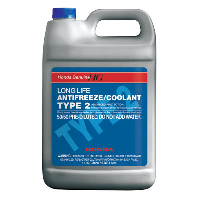 Антифриз синій Honda Long Life Blue Antifreeze Coolant TYPE 2 (-37) 3,785л OL9999011