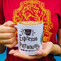 Чашка Espresso Patronum Гарри Поттер