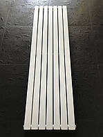 Вертикальный дизайнерский радиатор отопления ТМ ARTTIDESIGN Livorno || 7/1600 белый матовый