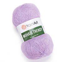 YarnArt MOHAIR TRENDY (Мохер Тренді) № 138 ліловий (Пряжа мохер, нитки для в'язання)