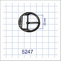 Пряжка 5247 чорний 25мм