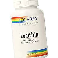 Лецитин із сої Solaray Lecithin 1000 mg 100 капсул