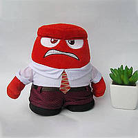Головоломка м'яка іграшка варива 15 см Inside Out Plush Anger