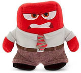 Головоломка м'яка іграшка Листів 22 см Inside Out Plush Anger, фото 3