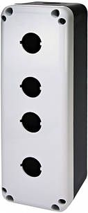 Корпус ESB4 (Standart, 4 отвори, корпус сіро-чорний)