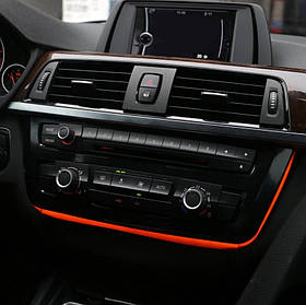Штатна рамка з підсвічуванням центральній консолі BMW (БМВ) F30 Lci