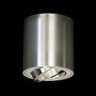 Точковий світильник тубус сталевого кольору D-217B-4-R-SL, фото 2
