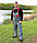 Зимовий робочий костюм "Шторм" оксфорд червоний з сірим, фото 4