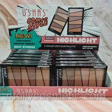 Палітра сухих хайлайтерів Dodo Girl 6 кольорів Highlighter Palette
