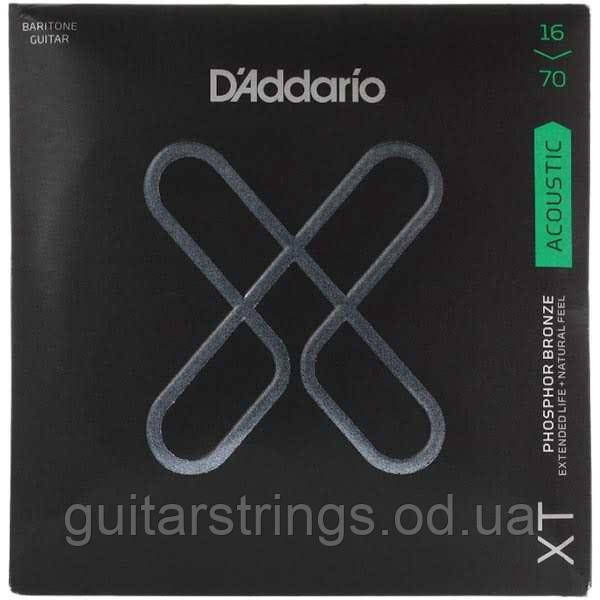 Струны D'Addario XTAPB1670 XT Coated Phosphor Bronze Baritone Medium 16-70