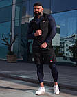 Чоловічий компресійний костюм Reebok 5в1: Рашгард, шорти, легінси, футболка, худі. Комплект компресійний, фото 6