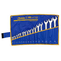 Набір ключів рожково-накидних 17 од. Kubis 03-01-1017 з довічною гарантією