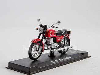 Наші мотоцикли №8 ČZ-350/472 | Колекційна модель в масштабі 1:24 | Modimio