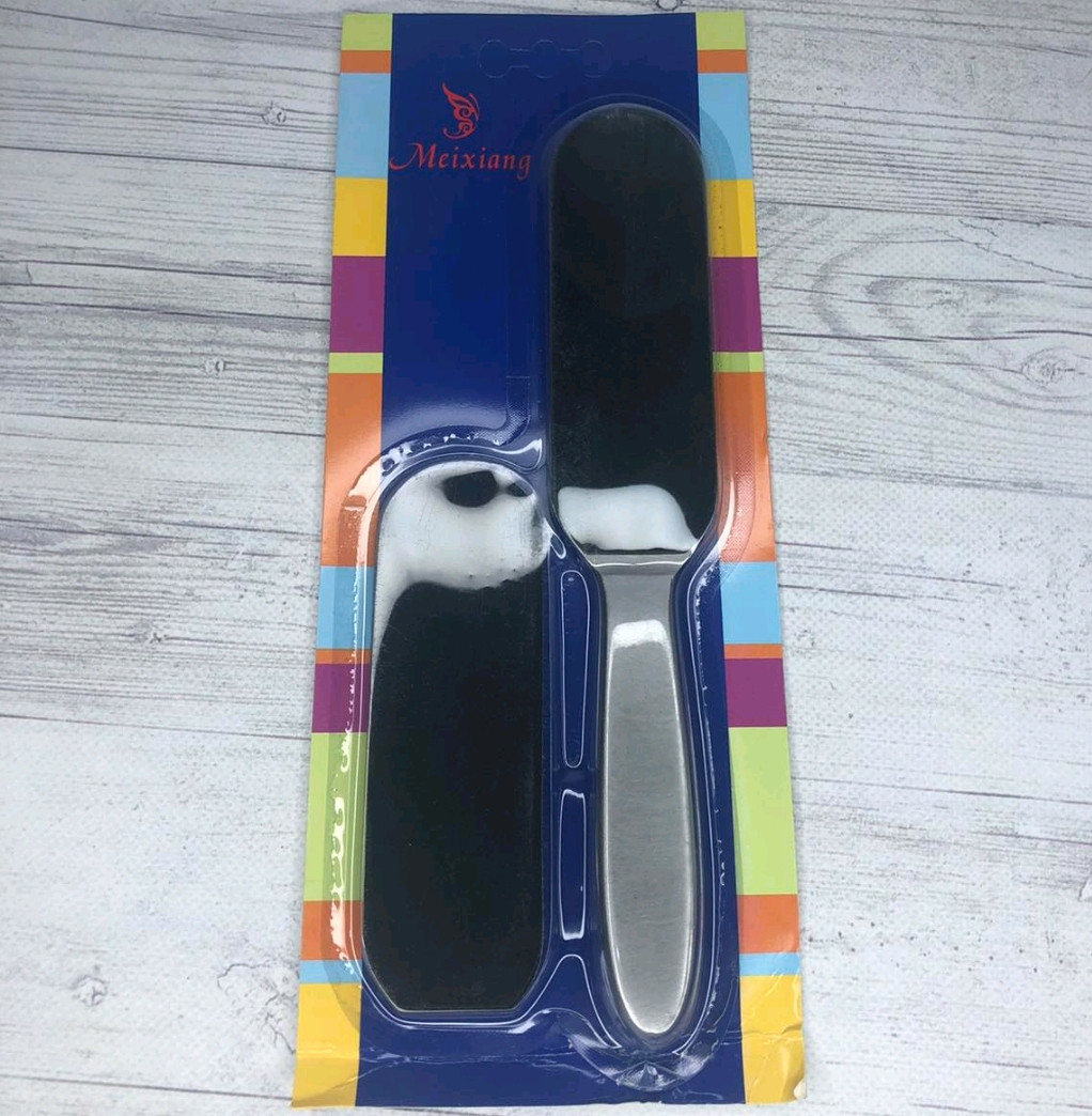 Тертка металева для ніг наждачна зі змінними файлами PN-12 терка для ніг, фото 1