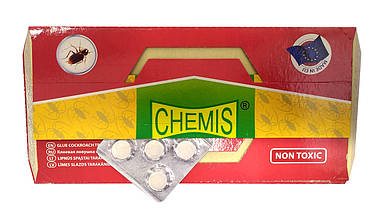 Липучка пастка від тарганів і мурах Chemis Польща 1ловушка