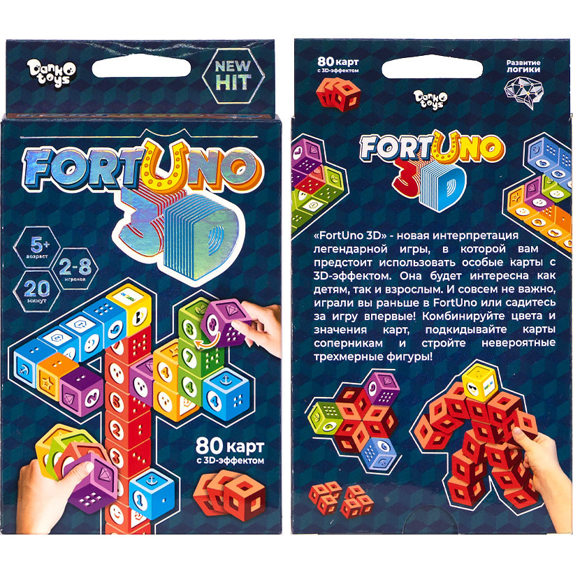 Настільна розвиваюча гра "Fortuno 3D" рос