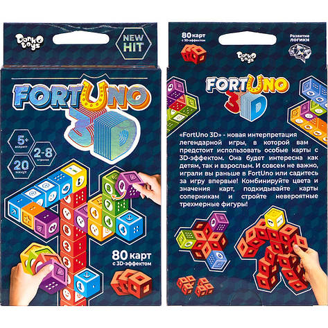 Настільна розвиваюча гра "Fortuno 3D" рос, фото 1