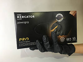 Рукавички нітрилові супер міцні GOGRIP XXL (25 пар/уп) чорні