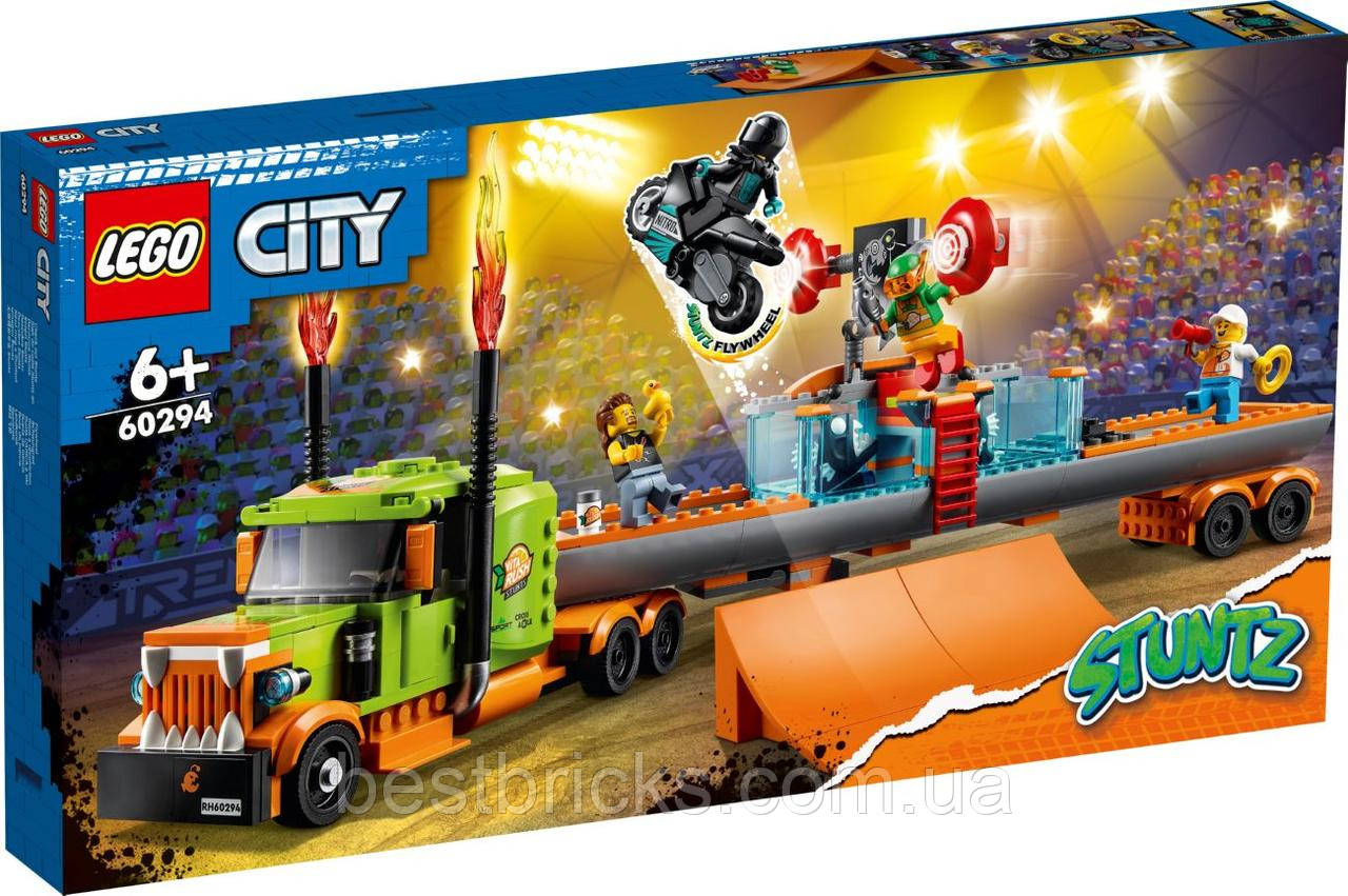 Lego City Грузовик для шоу каскадерів 60294