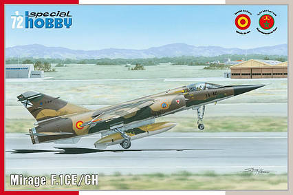 Міраж F.1 CE/CH. Збірна модель літака в масштабі 1/72. SPECIAL HOBBY SH72289, фото 1